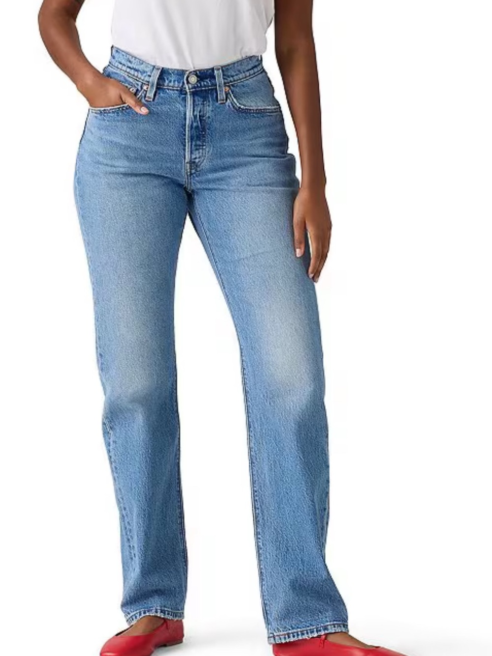 Levi's 501 Curve Jeans High Rise Straight 27